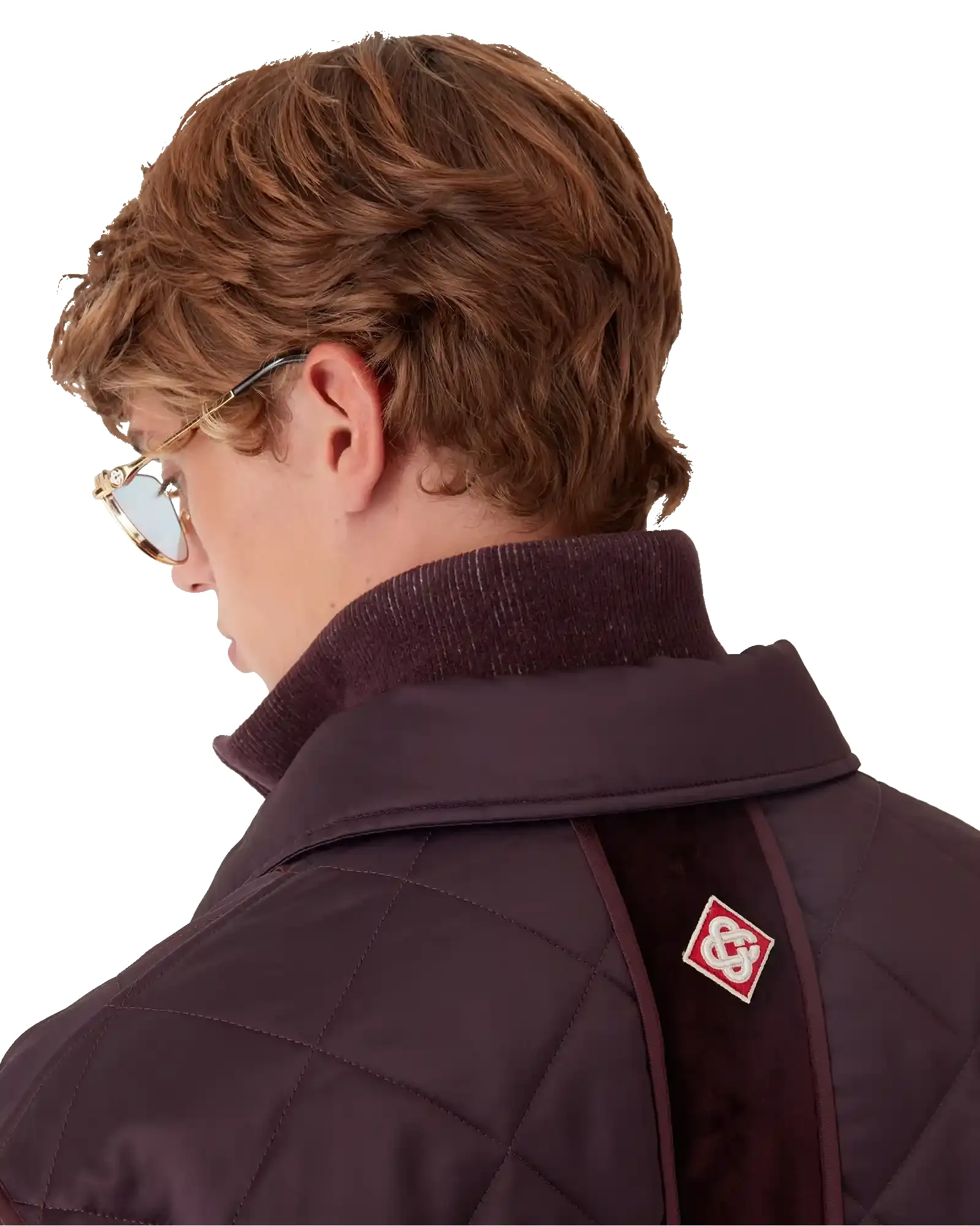 Satin Quilted Jacket sold by Casablanca product image thumbnail 5