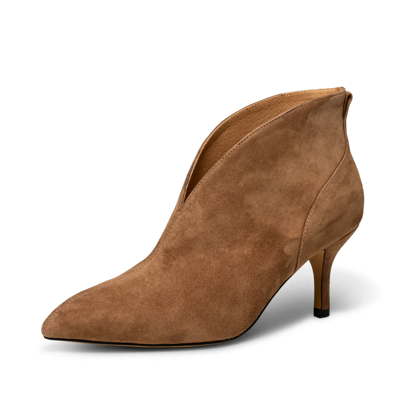 Valentine heel suede - TAN sold by Shoe The Bear product image thumbnail 3