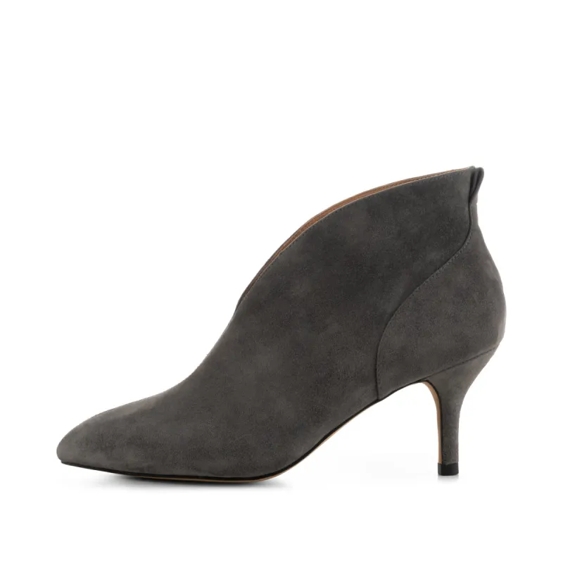 Valentine heel suede - GREY sold by Shoe The Bear