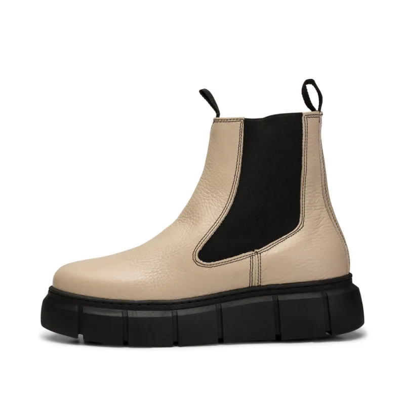 Tove chelsea boot leather - BEIGE sold by Shoe The Bear