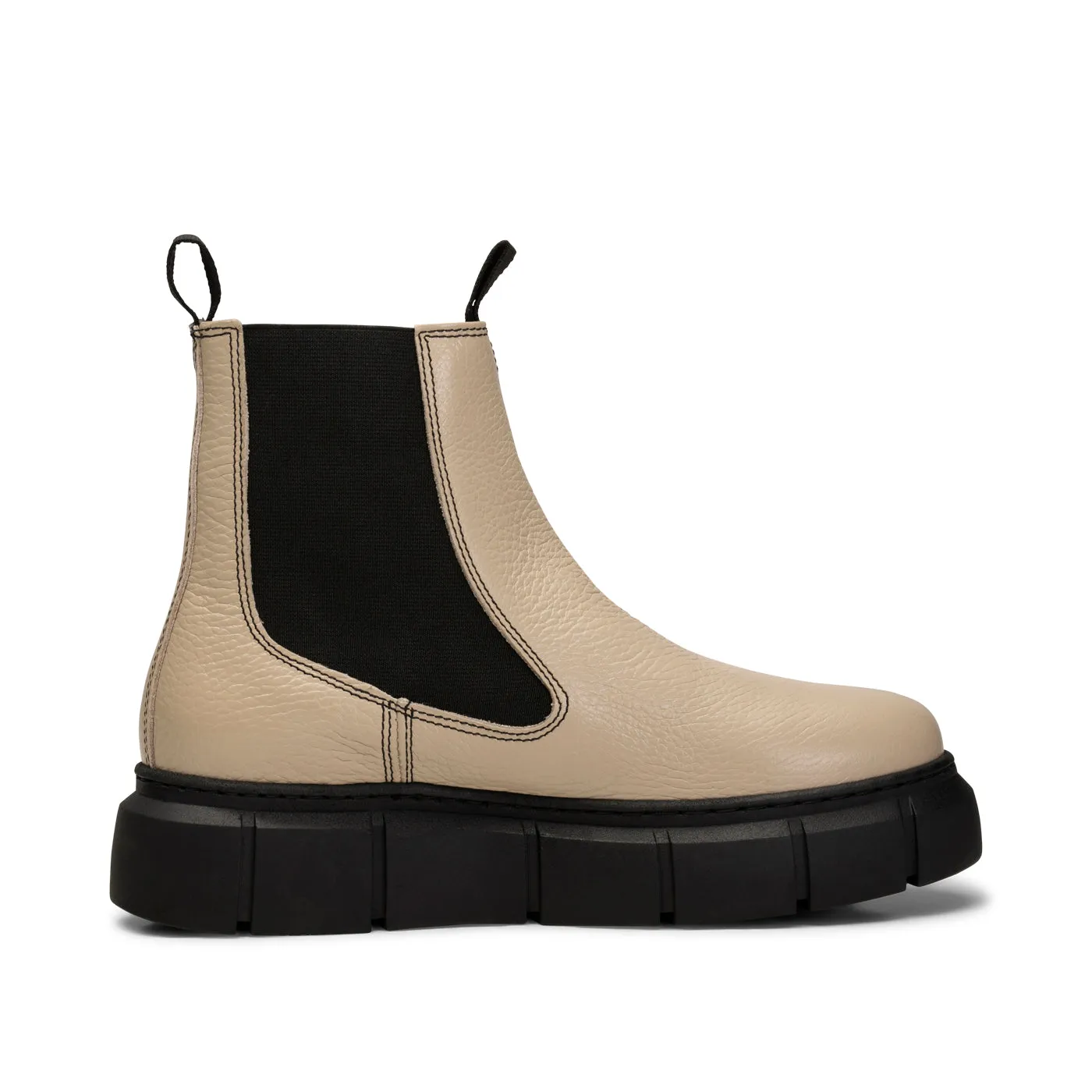 Tove chelsea boot leather - BEIGE sold by Shoe The Bear product image thumbnail 4