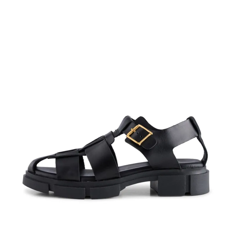 Alva sandal leather - Black sold by Shoe The Bear