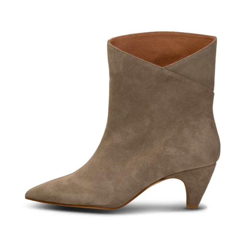 Paula boot suede - TAUPE sold by Shoe The Bear