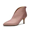 Valentine low bootie glitter - LILAC GLITTER sold by Shoe The Bear