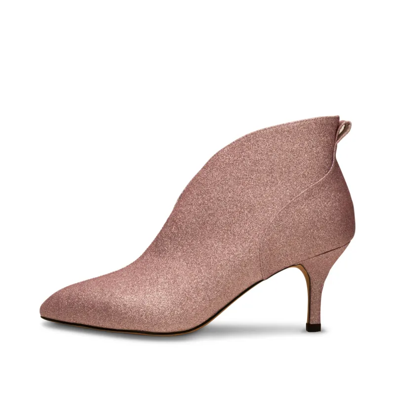 Valentine low bootie glitter - LILAC GLITTER sold by Shoe The Bear