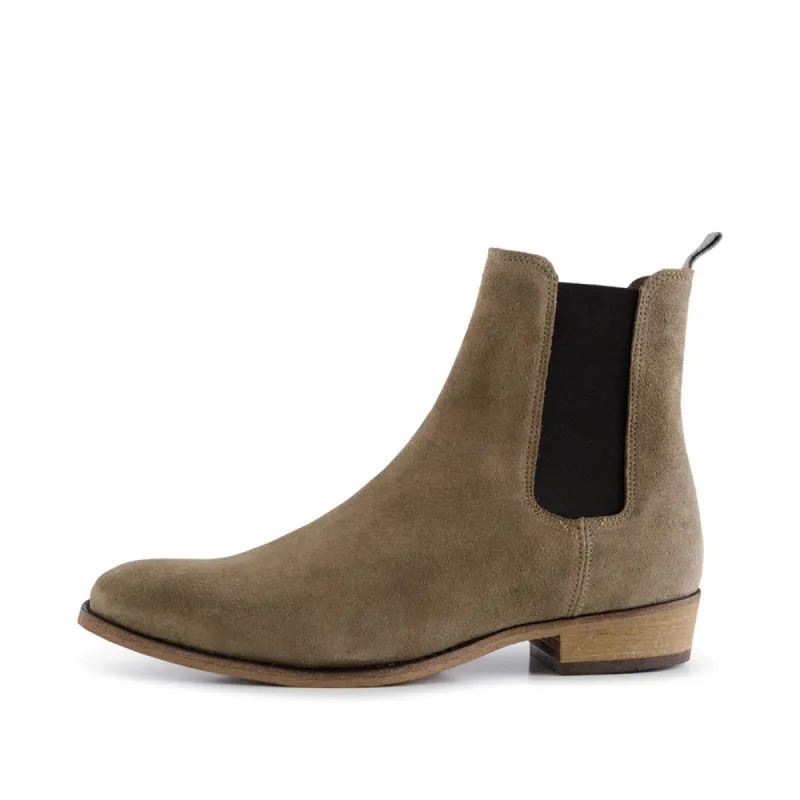Eli chelsea boot suede - TAUPE sold by Shoe The Bear