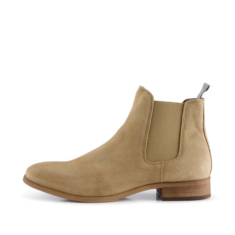 Dev chelsea boot suede - SAND II sold by Shoe The Bear