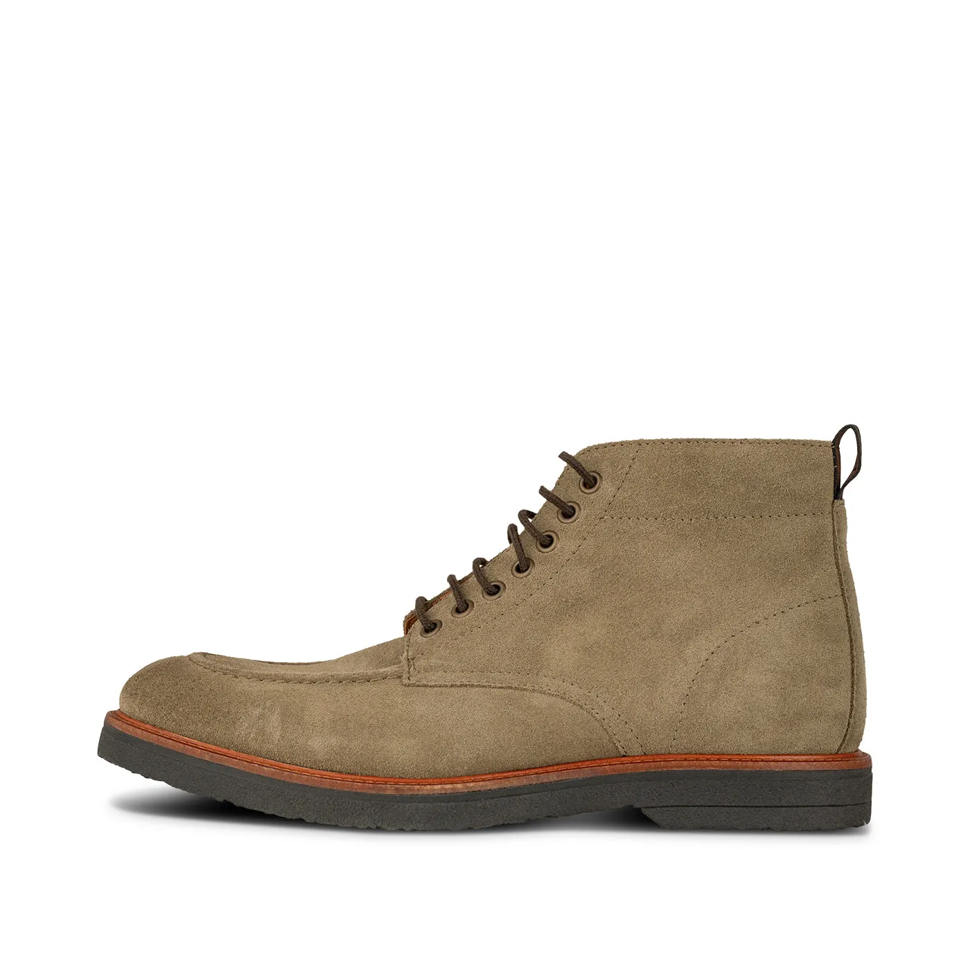 Kip apron boot suede water repellent - Khaki sold by Shoe The Bear