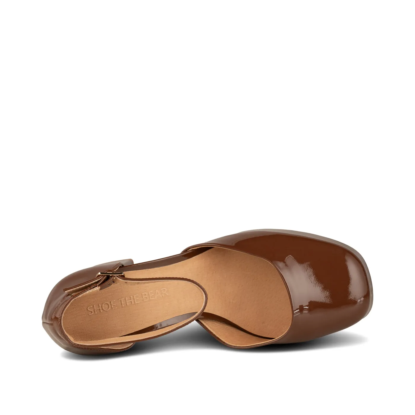 Priscilla Plateau Heel Leather - Brown sold by Shoe The Bear product image thumbnail 5