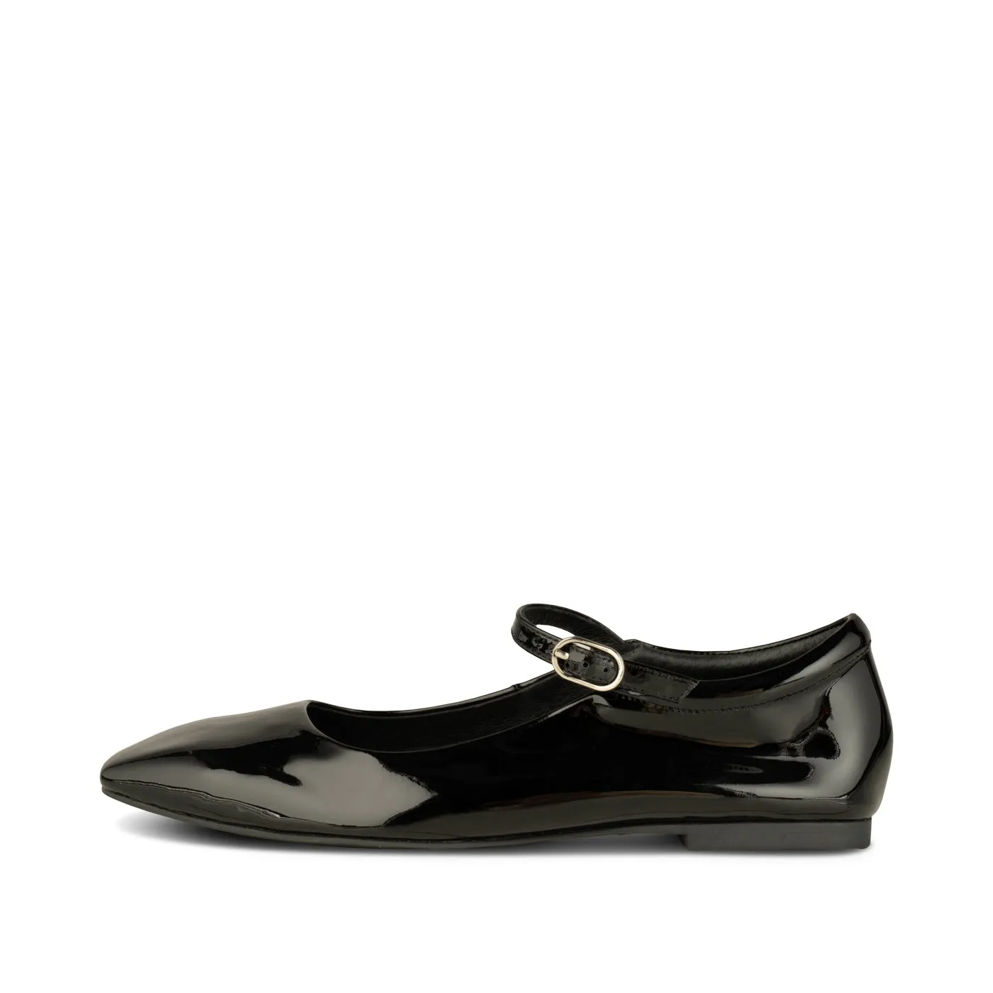 Maya patent ballerina - BLACK sold by Shoe The Bear