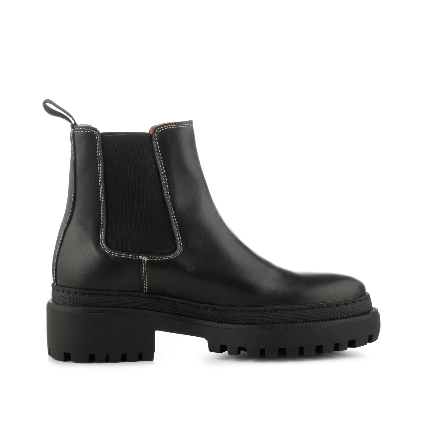 Iona chelsea boot leather - BLACK sold by Shoe The Bear product image thumbnail 5