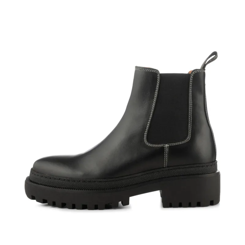 Iona chelsea boot leather - BLACK made by Shoe The Bear