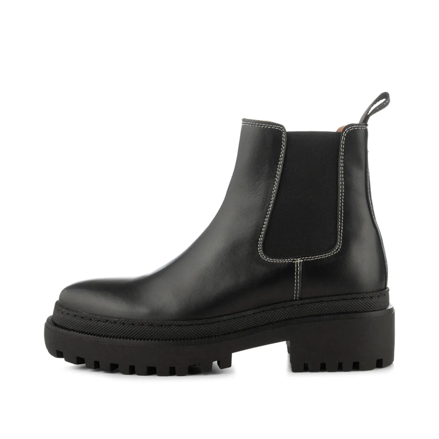 Iona chelsea boot leather - BLACK sold by Shoe The Bear