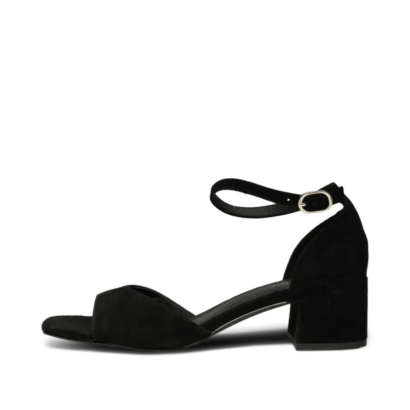 Anni sandal suede - BLACK sold by Shoe The Bear