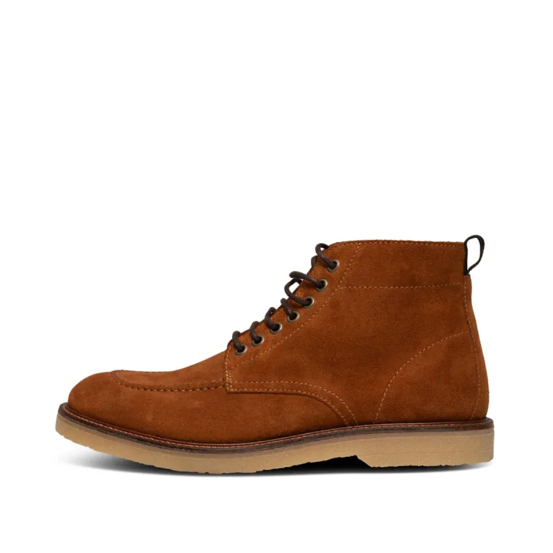 Kip apron boot suede water repellent - TAN sold by Shoe The Bear