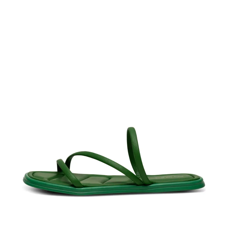 Selena strap sandal leather - GREEN sold by Shoe The Bear