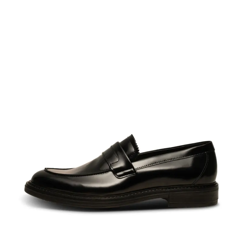 Stanley loafer polido leather - BLACK sold by Shoe The Bear