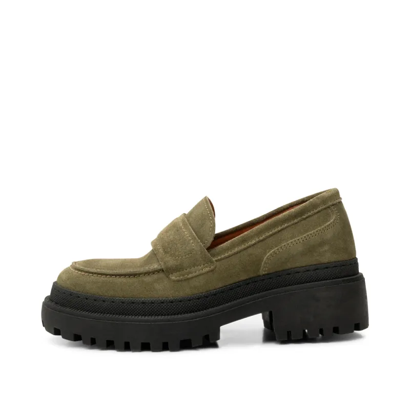 Iona loafer suede - ALGAE made by Shoe The Bear