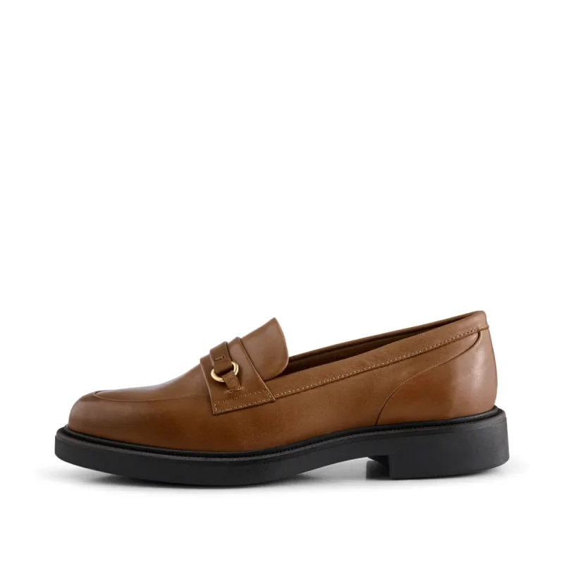 Thyra loafer leather - TAN made by Shoe The Bear
