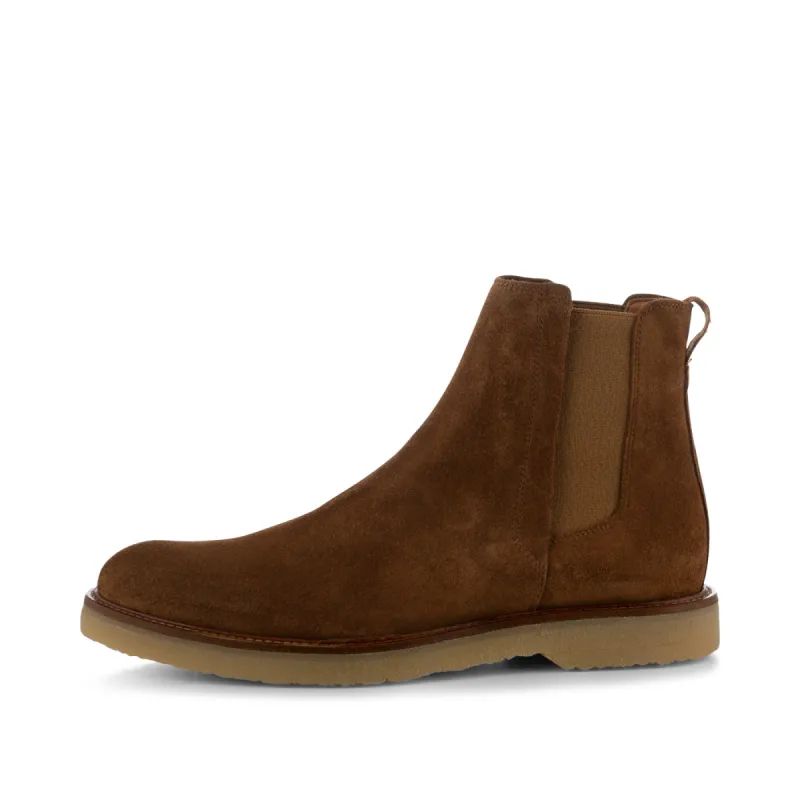 Kip chelsea boot suede - TAN sold by Shoe The Bear