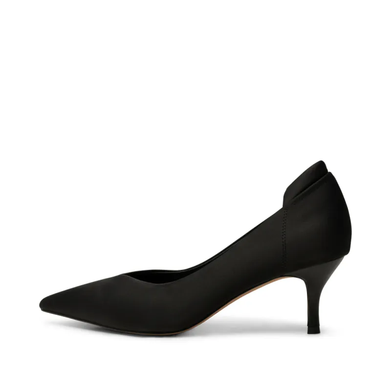 Amia pump satin - BLACK SATIN sold by Shoe The Bear