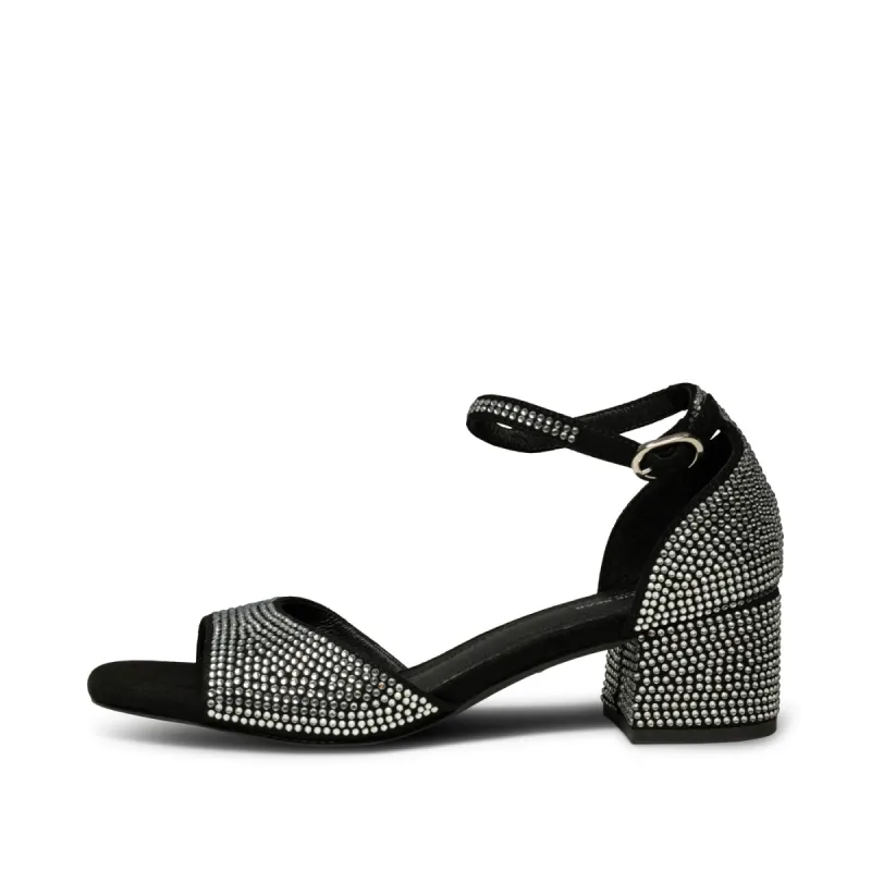 Anni crystal sandal - BLACK sold by Shoe The Bear