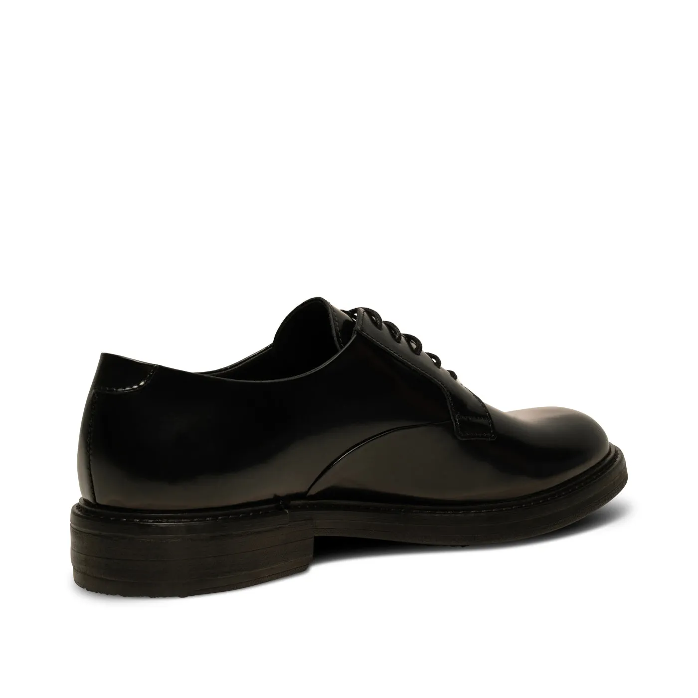 Stanley derby polido leather - BLACK sold by Shoe The Bear product image thumbnail 3