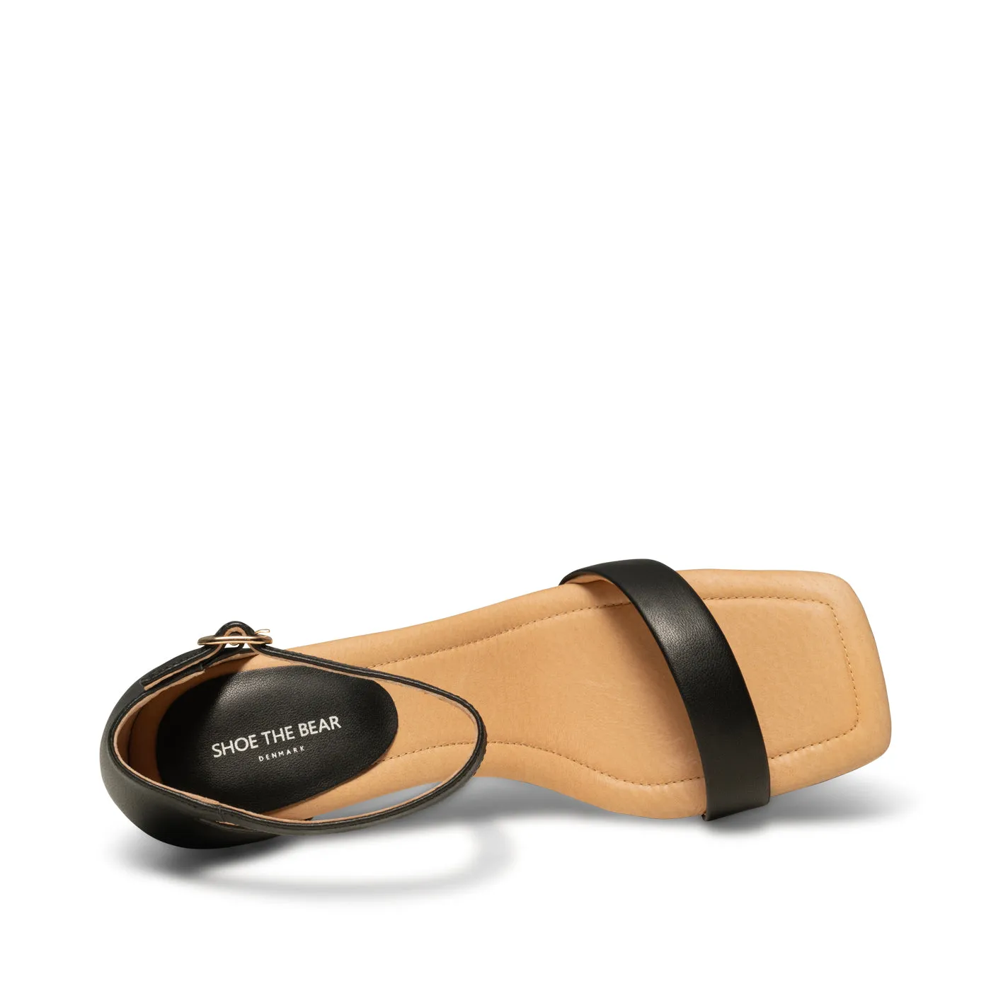 Leah ankle strap leather - BLACK sold by Shoe The Bear product image thumbnail 5