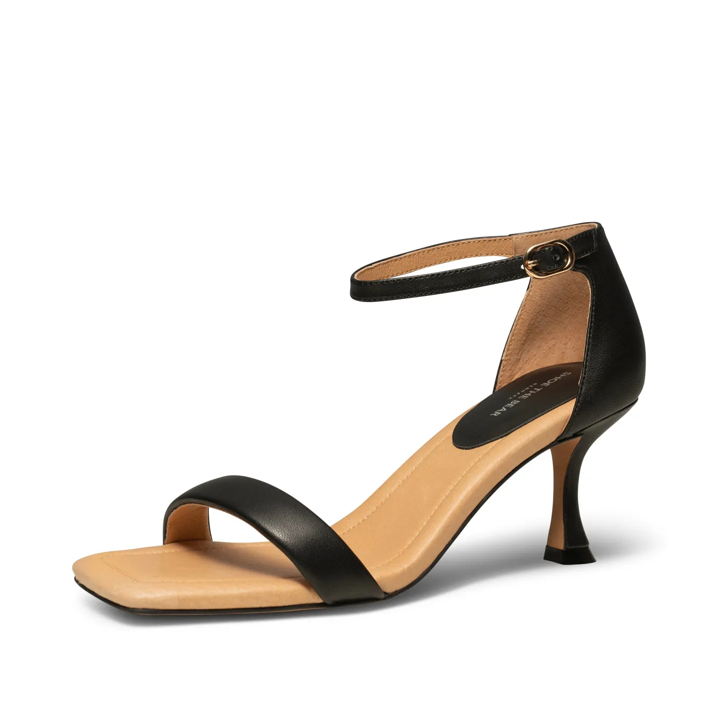 Leah ankle strap leather - BLACK sold by Shoe The Bear product image thumbnail 2