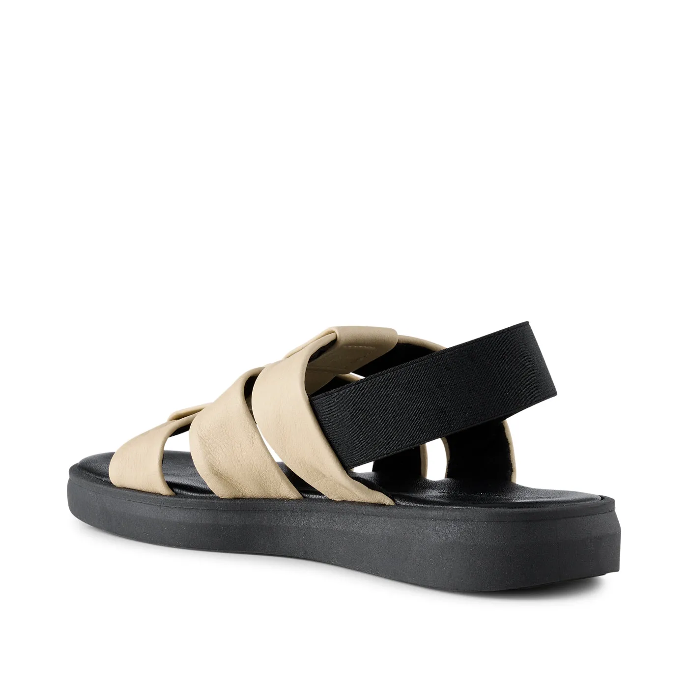 Brenna sandal leather - BEIGE sold by Shoe The Bear product image thumbnail 4