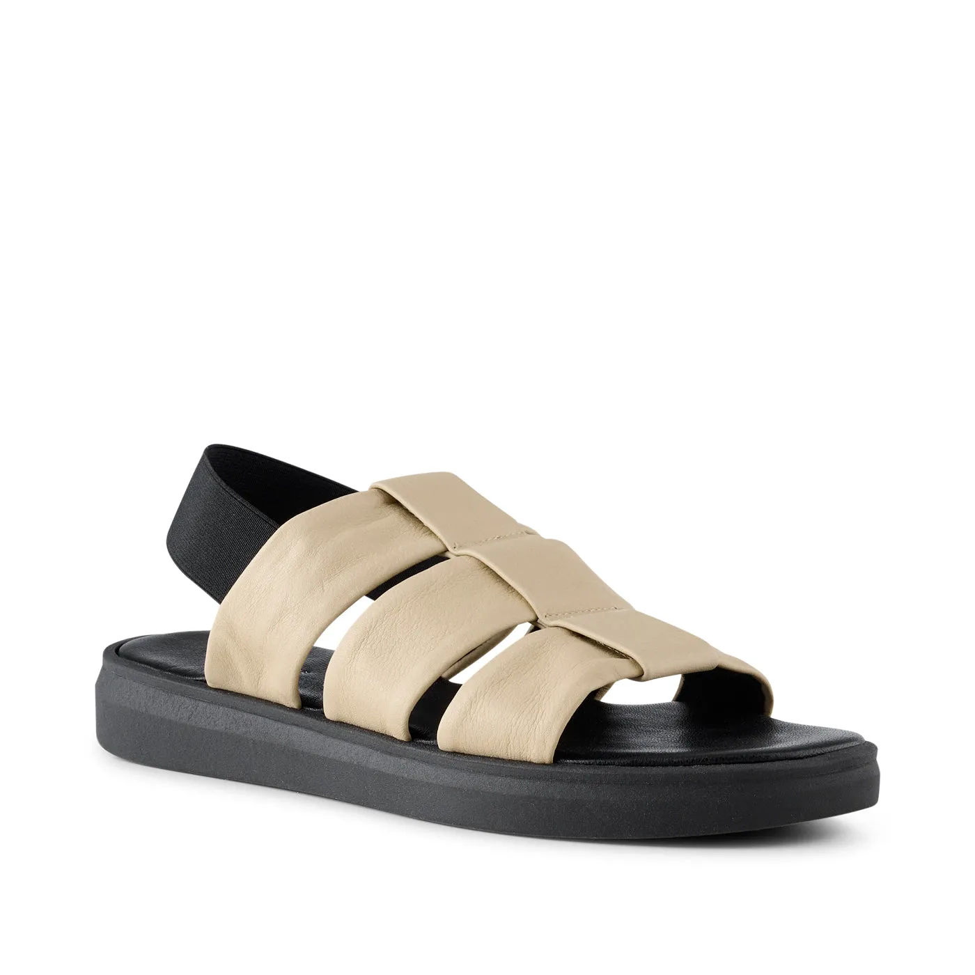 Brenna sandal leather - BEIGE sold by Shoe The Bear product image thumbnail 3