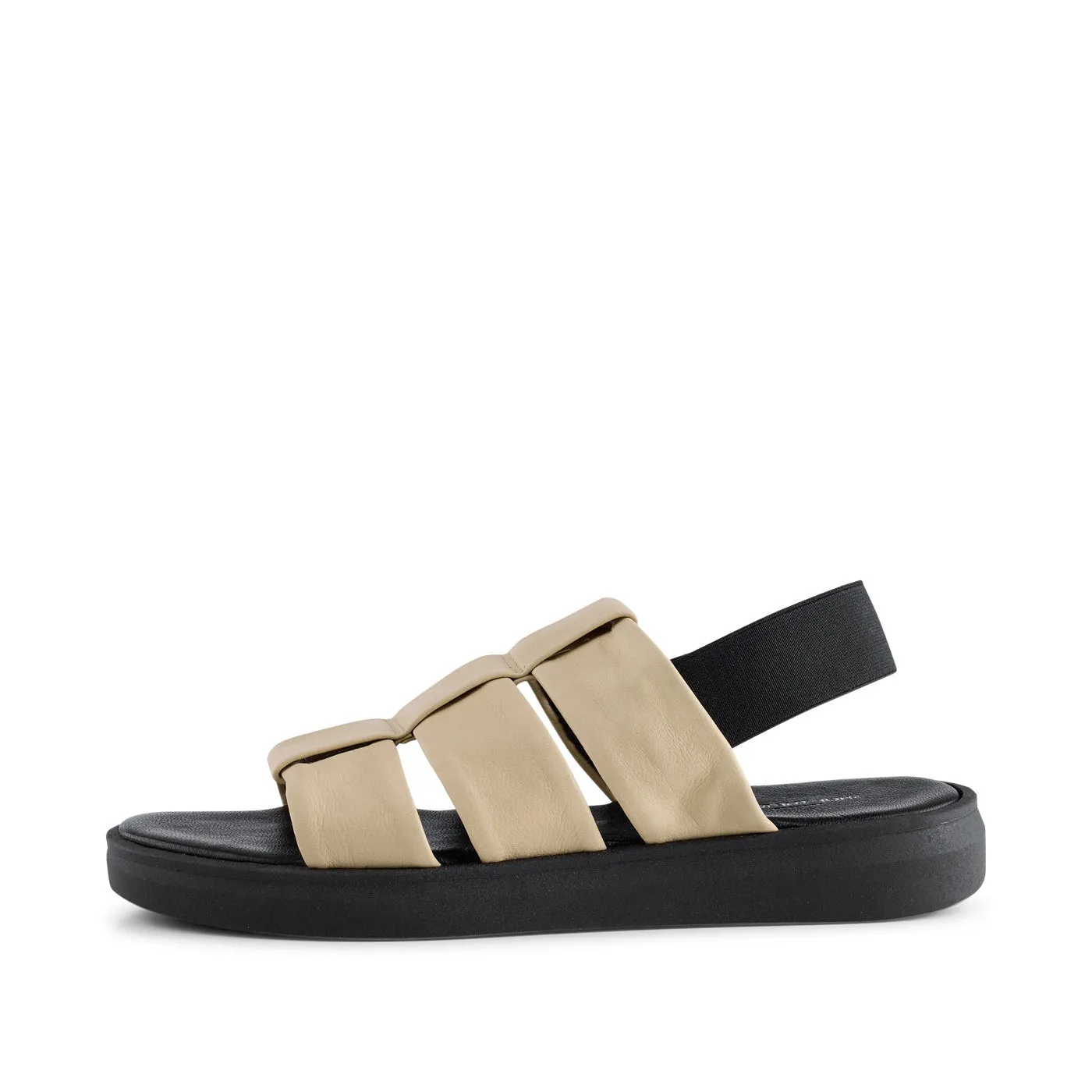 Brenna sandal leather - BEIGE sold by Shoe The Bear