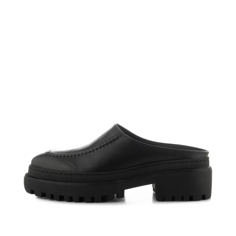Annika mule leather - BLACK sold by Shoe The Bear