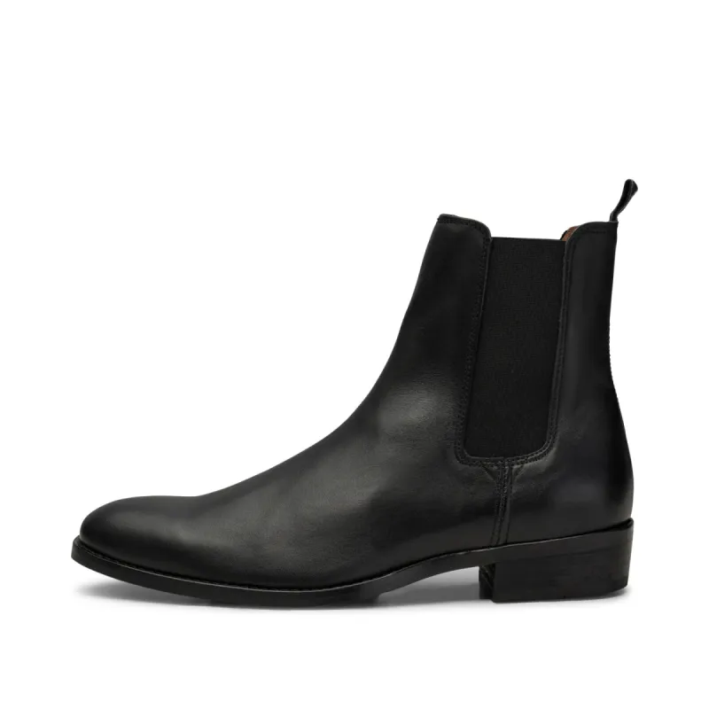 Eli chelsea boot leather - BLACK sold by Shoe The Bear