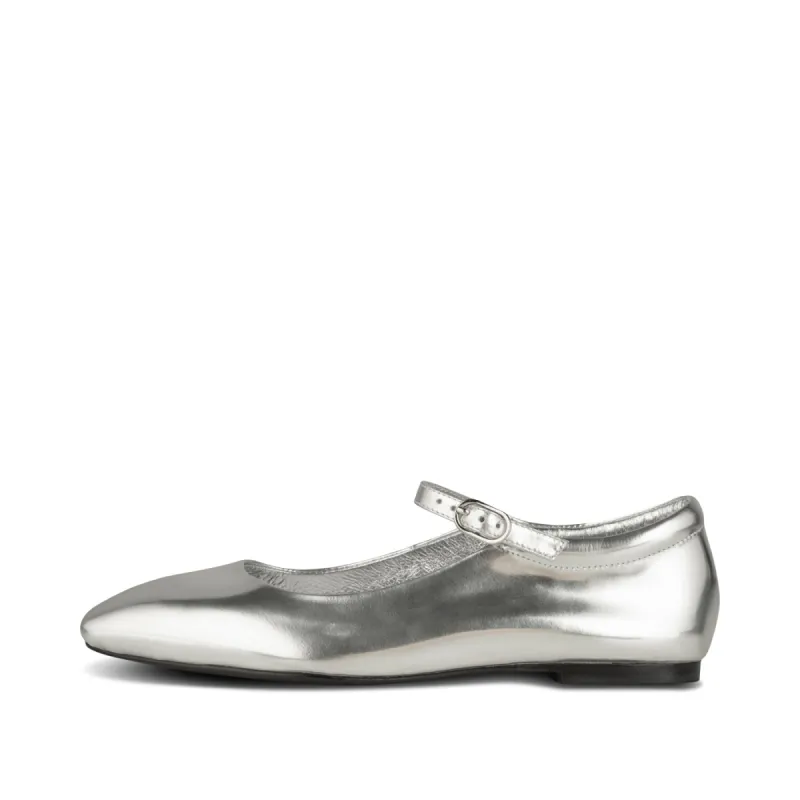 Maya metallic ballerina - SILVER METALLIC made by Shoe The Bear