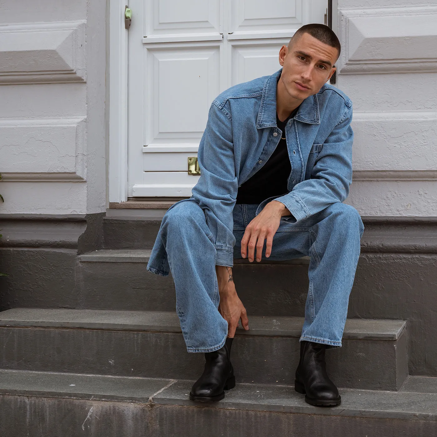 York chelsea boot leather - BLACK sold by Shoe The Bear product image thumbnail 2