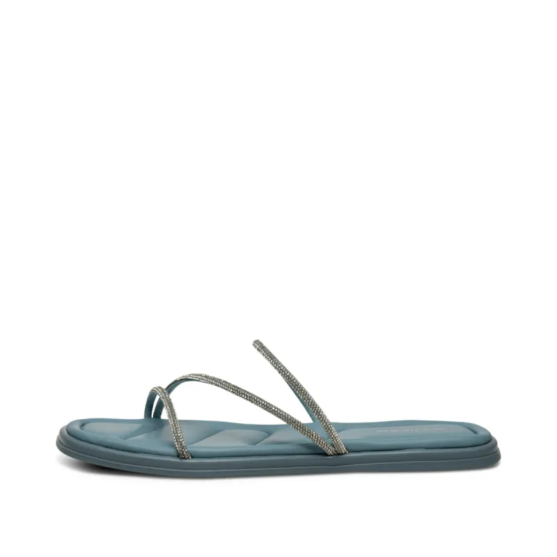 Selena glam sandal - Dusty Blue made by Shoe The Bear