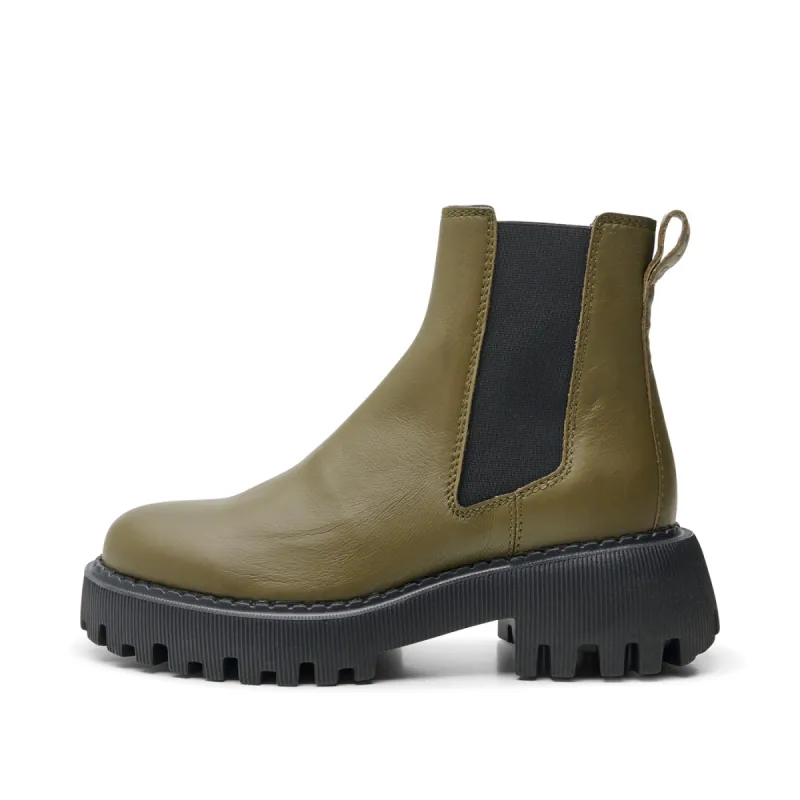 Posey chelsea boot leather - ALGAE sold by Shoe The Bear