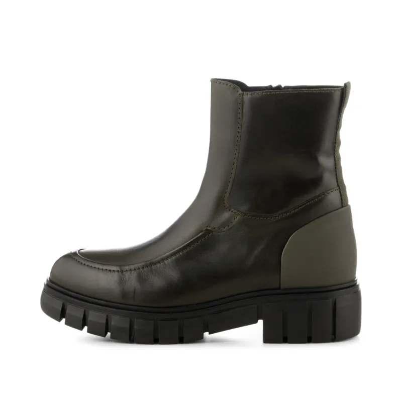 Rebel apron leather - KHAKI sold by Shoe The Bear