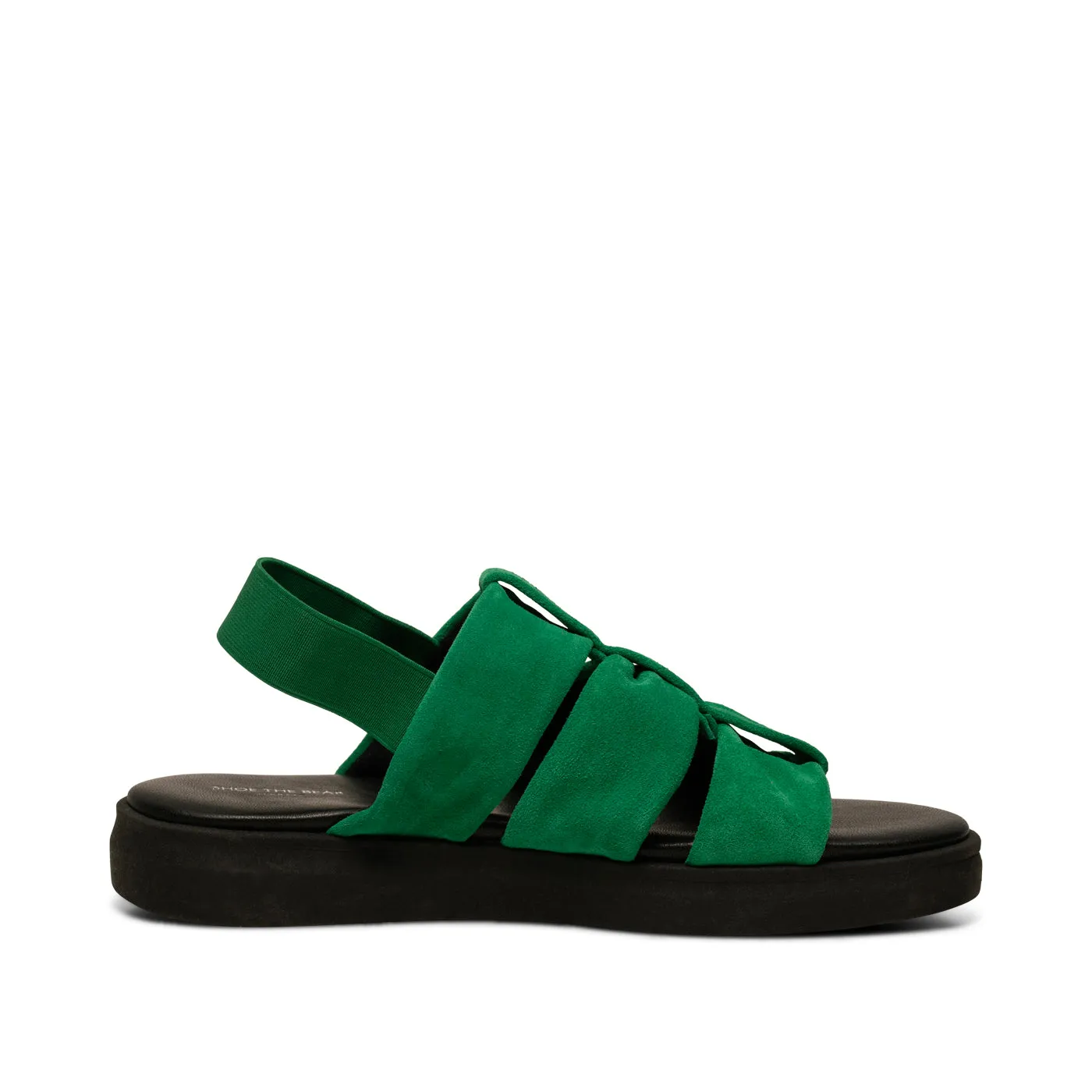 Brenna fisherman suede - GREEN sold by Shoe The Bear product image thumbnail 4