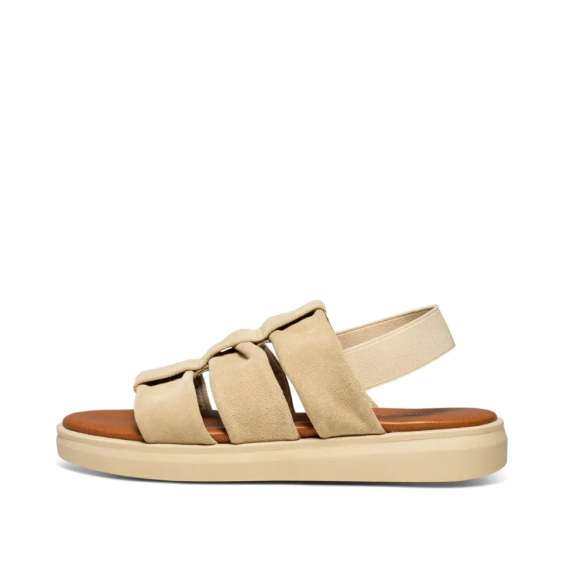 Brenna fisherman suede - TAUPE sold by Shoe The Bear