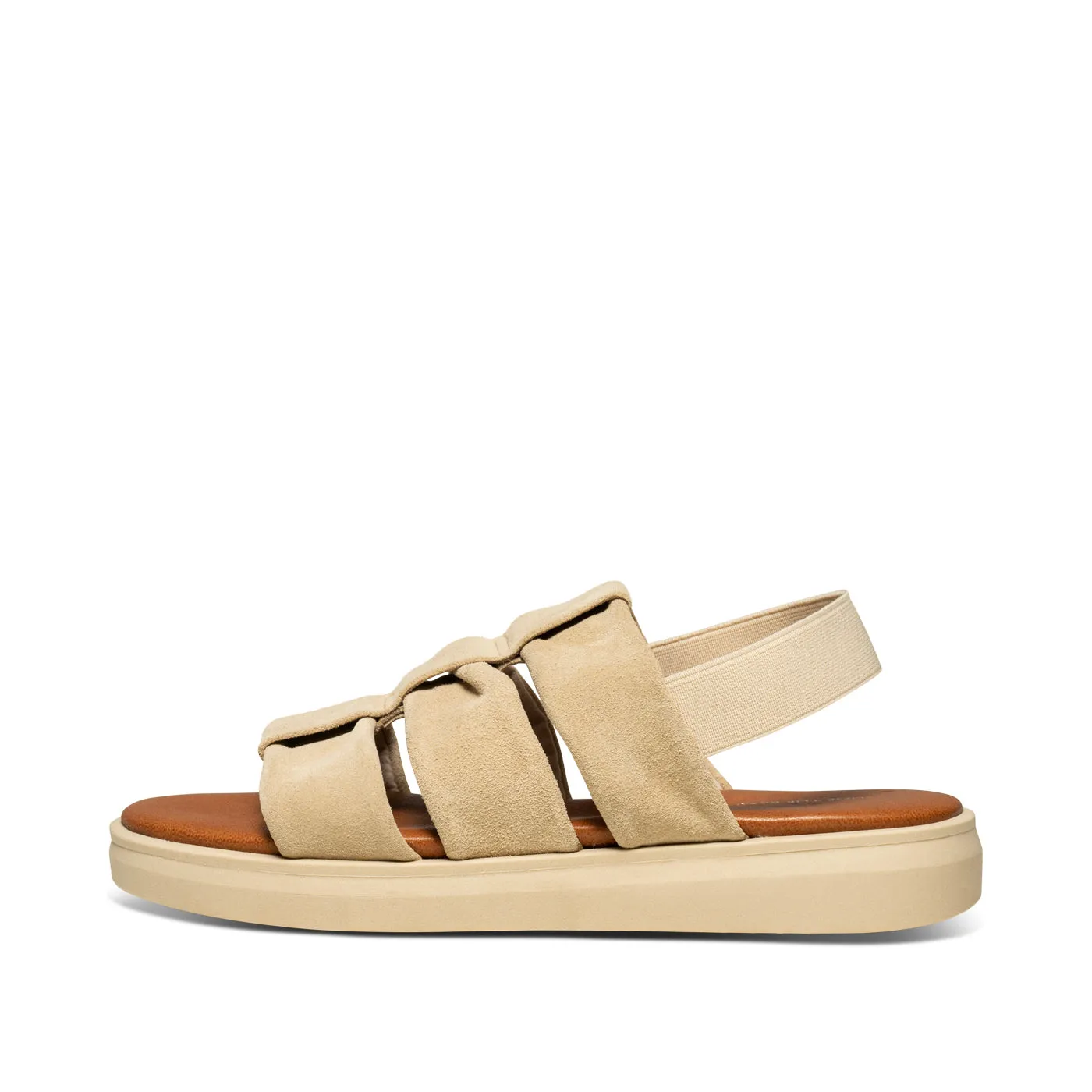 Brenna fisherman suede - TAUPE sold by Shoe The Bear