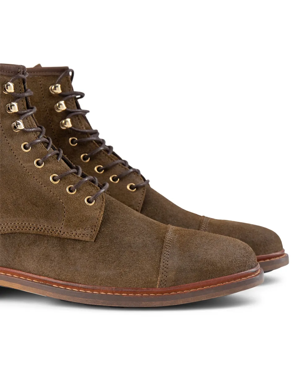 Curtis boot waxed - KHAKI sold by Shoe The Bear product image thumbnail 4