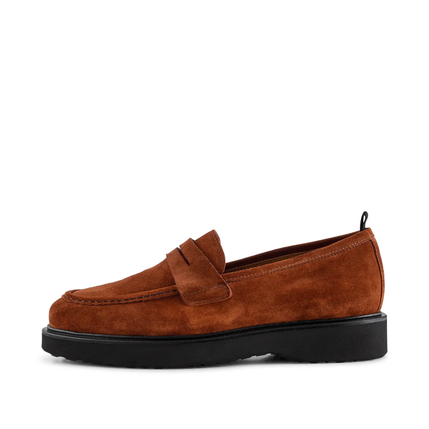 Cosmos loafer suede - RUST sold by Shoe The Bear