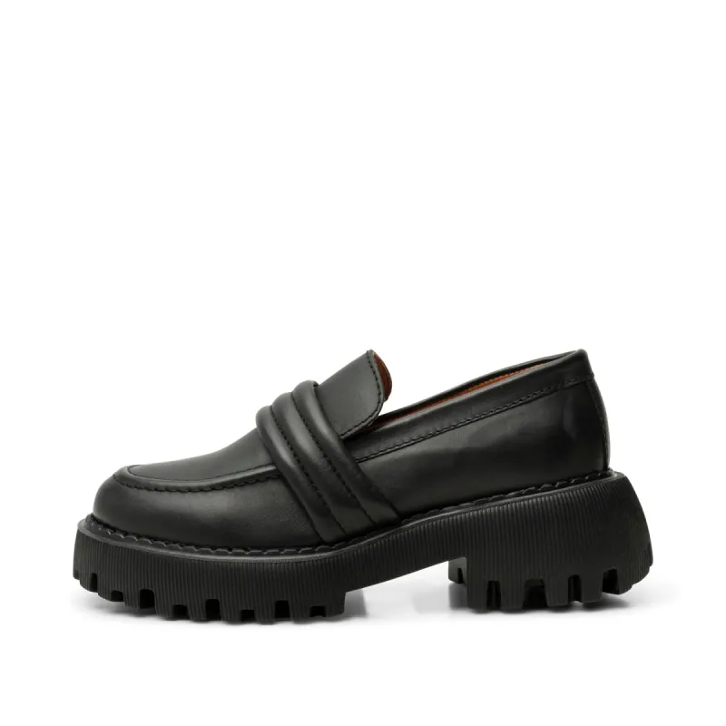 Posey loafer leather - BLACK sold by Shoe The Bear