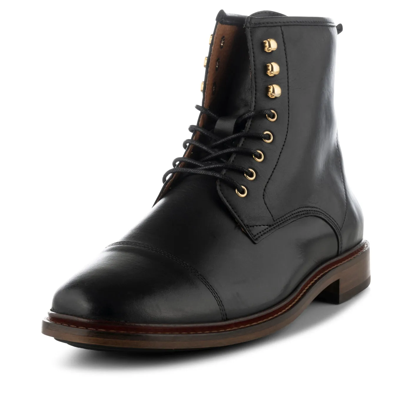 Curtis boot leather - BLACK sold by Shoe The Bear product image thumbnail 2