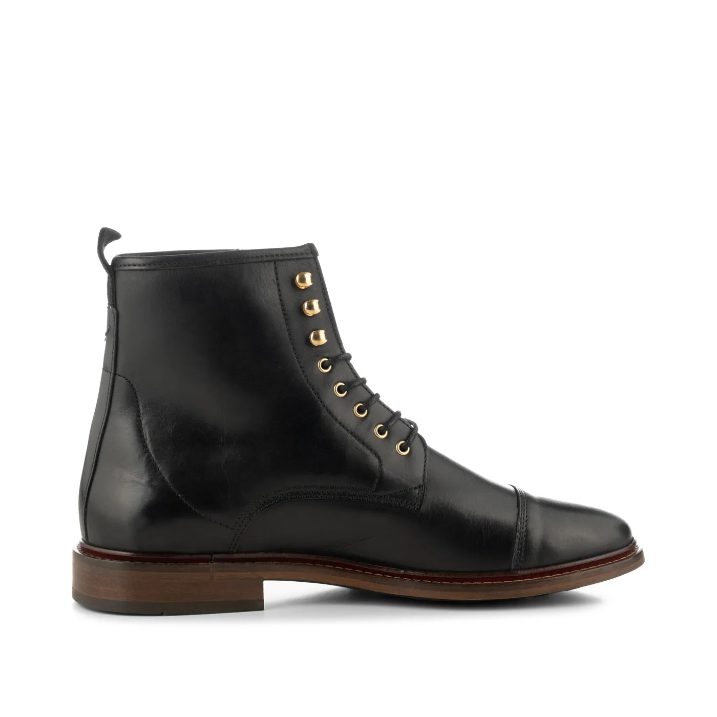 Curtis boot leather - BLACK sold by Shoe The Bear product image thumbnail 4