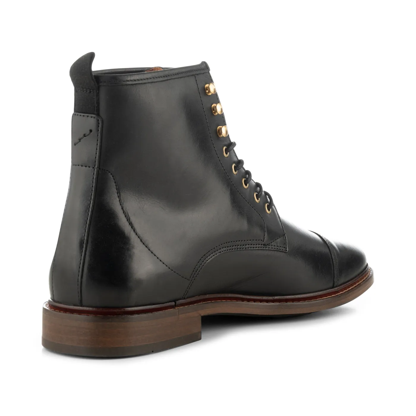 Curtis boot leather - BLACK sold by Shoe The Bear product image thumbnail 3
