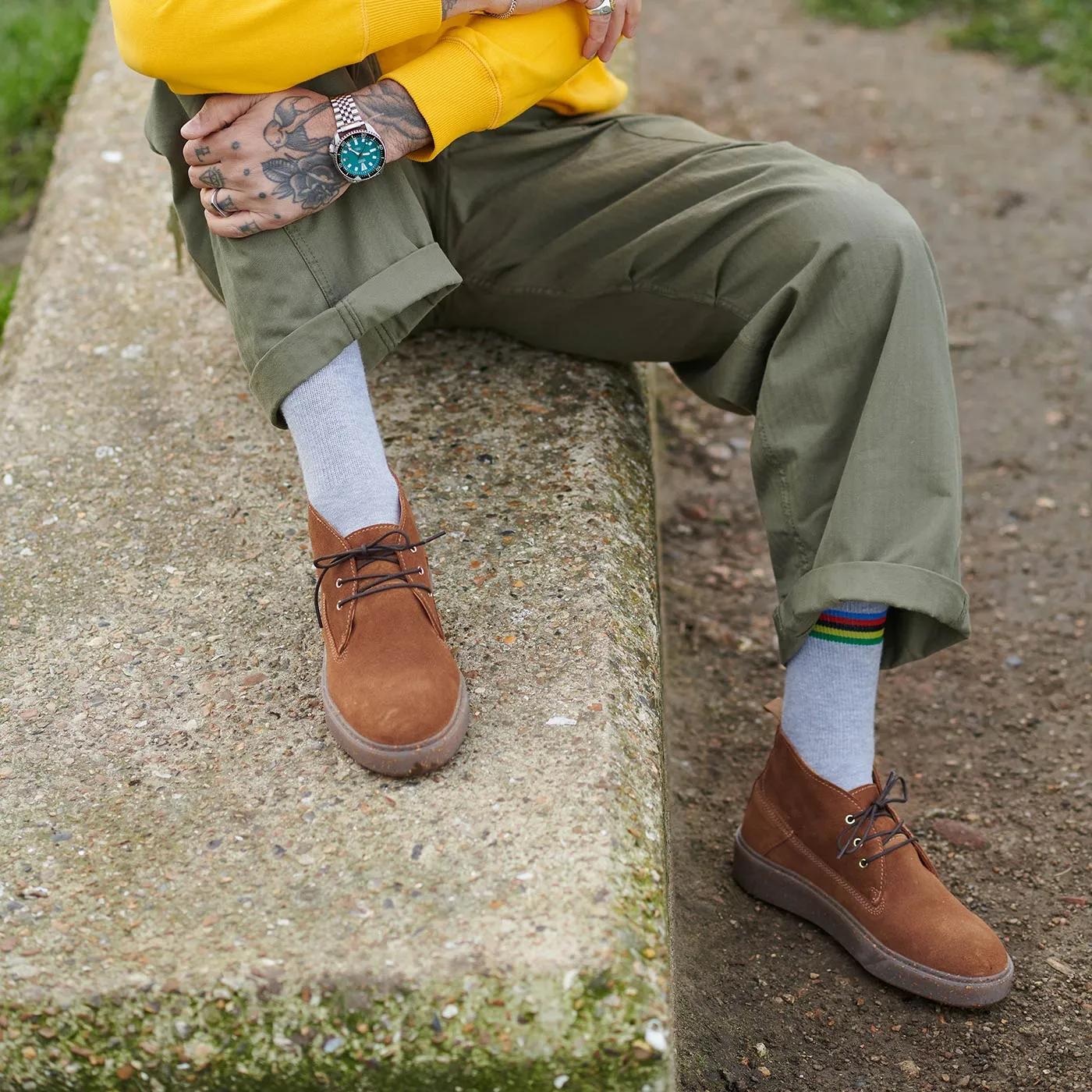 Jesper chukka suede - TAN sold by Shoe The Bear product image thumbnail 2