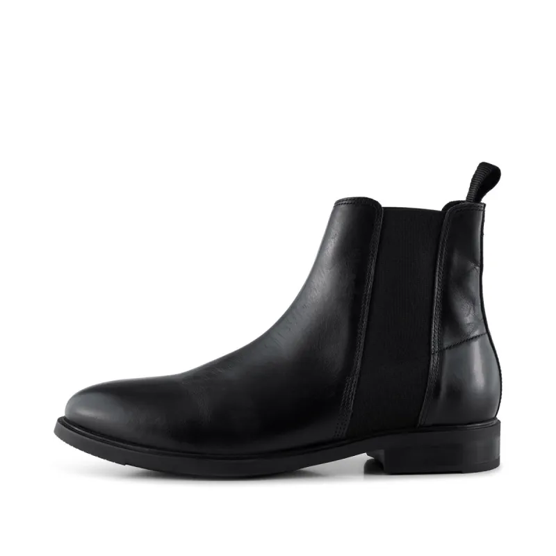 Linea chelsea boot leather - BLACK sold by Shoe The Bear